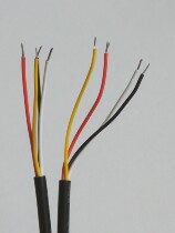 PS2 Keyboard wire diameter 3 5MM four-core 4*7*0 13MM6-PIN data cable adapter line all copper mouse wire