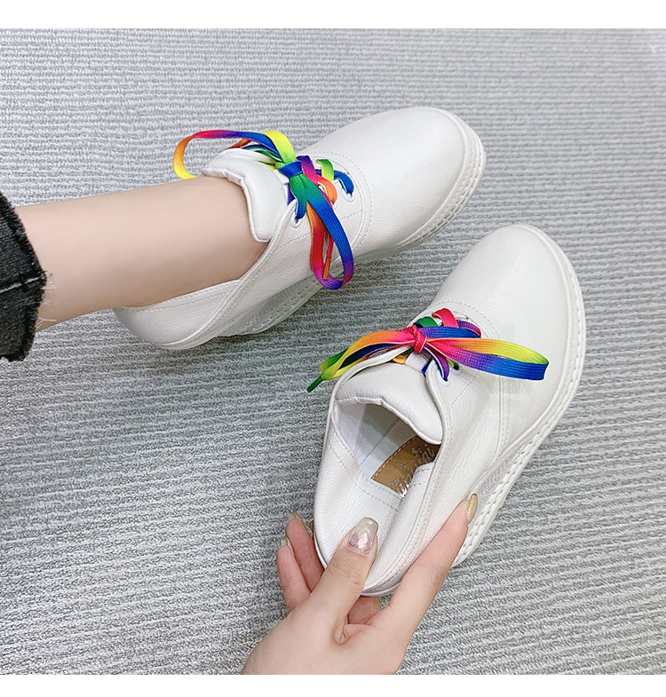 Giày cao gót nữ đế xuồng platform siêu cao 15 cm, dây buộc, kiểu xỏ chân đa năng — Trắng 12CM, Trắng 15CM, Đen 12CM, Đen 15CM chi tiết 7