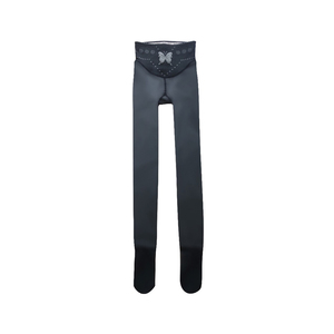 高腰收腹假透肉打底裤