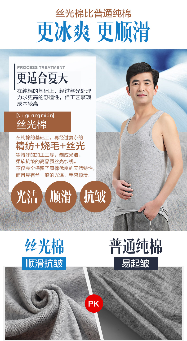 Trung niên vest nam cotton mùa hè phần mỏng lỏng kích thước lớn cha áo rào cản ông già đáy áo khoác vest nam