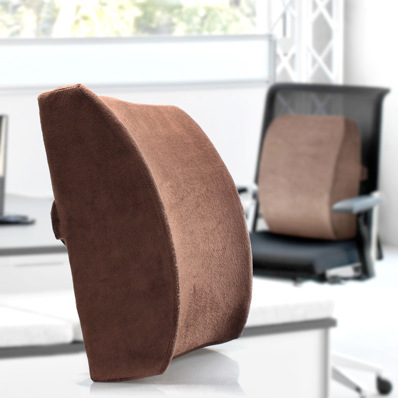 Love boat chair waist cushion waist pillow waist back office backrest pillow memory Cotton car waist cushion