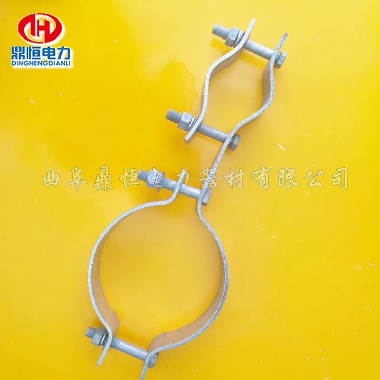 Electric Pole Clamps Optical Cable Protection Pipe Clamp Fasteners Child-Mother Clamps Cable Clamps Optical Cable Clamps