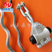 Optical cable suspension clamp 200 m distance ADSS suspension clamp pre-twisted suspension gold tool pole cable clamp