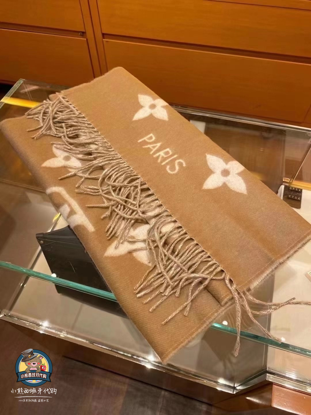 (spot) Lv Classic cashmere scarf for autumn and winter models 190 * 45cm