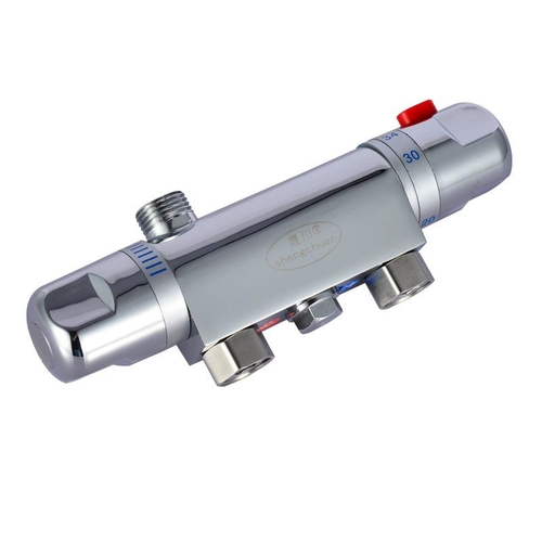 Аксессуары термостатический клапан Солнечный регулятор температуры воды для промывки