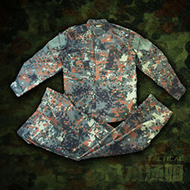 Flecktarn German spotted jungle training suit de-spotted suit ACU version export tactics Tom Special