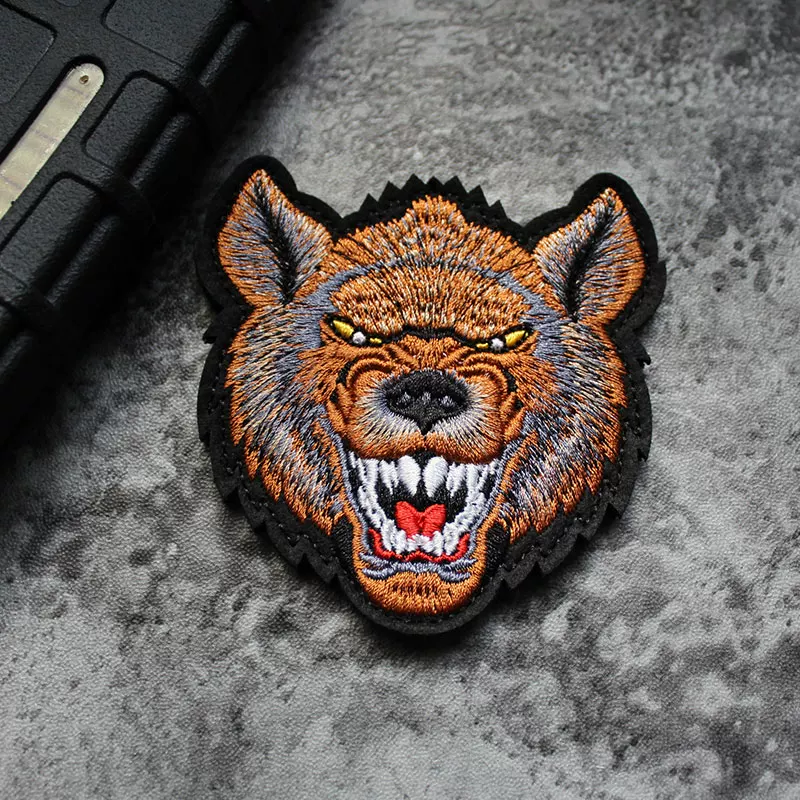 Североафриканские собаки Полная вышивка Villers DIY швейная нашивка бутик вышивка знак Патчи морали глава