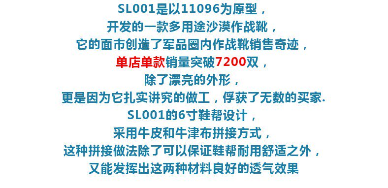 Bottes militaires C.Q.B en cuir - Ref 1402117 Image 29