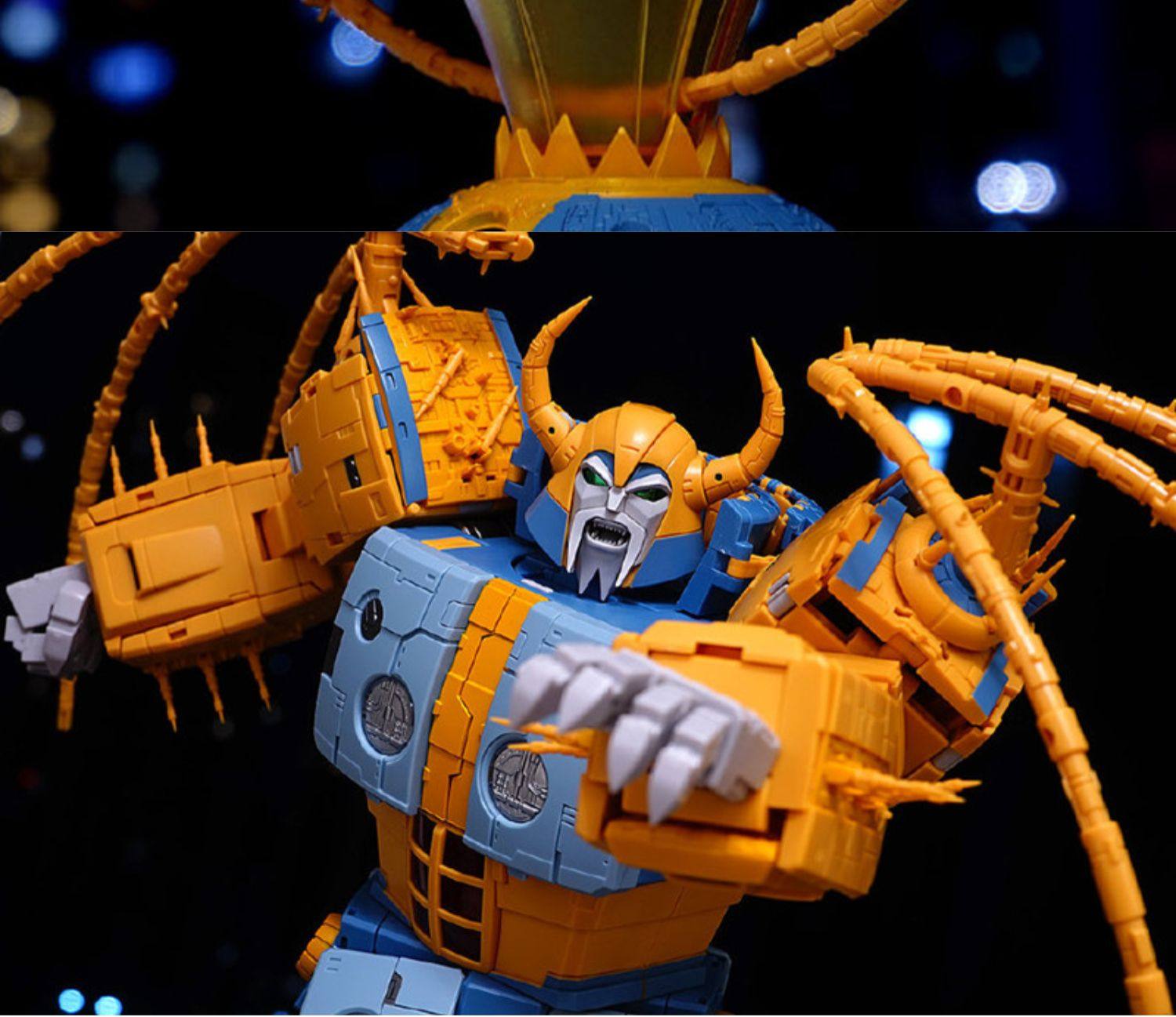 01-STUDIO CELL Transforms G1 Unicron Anime Color Action Figure