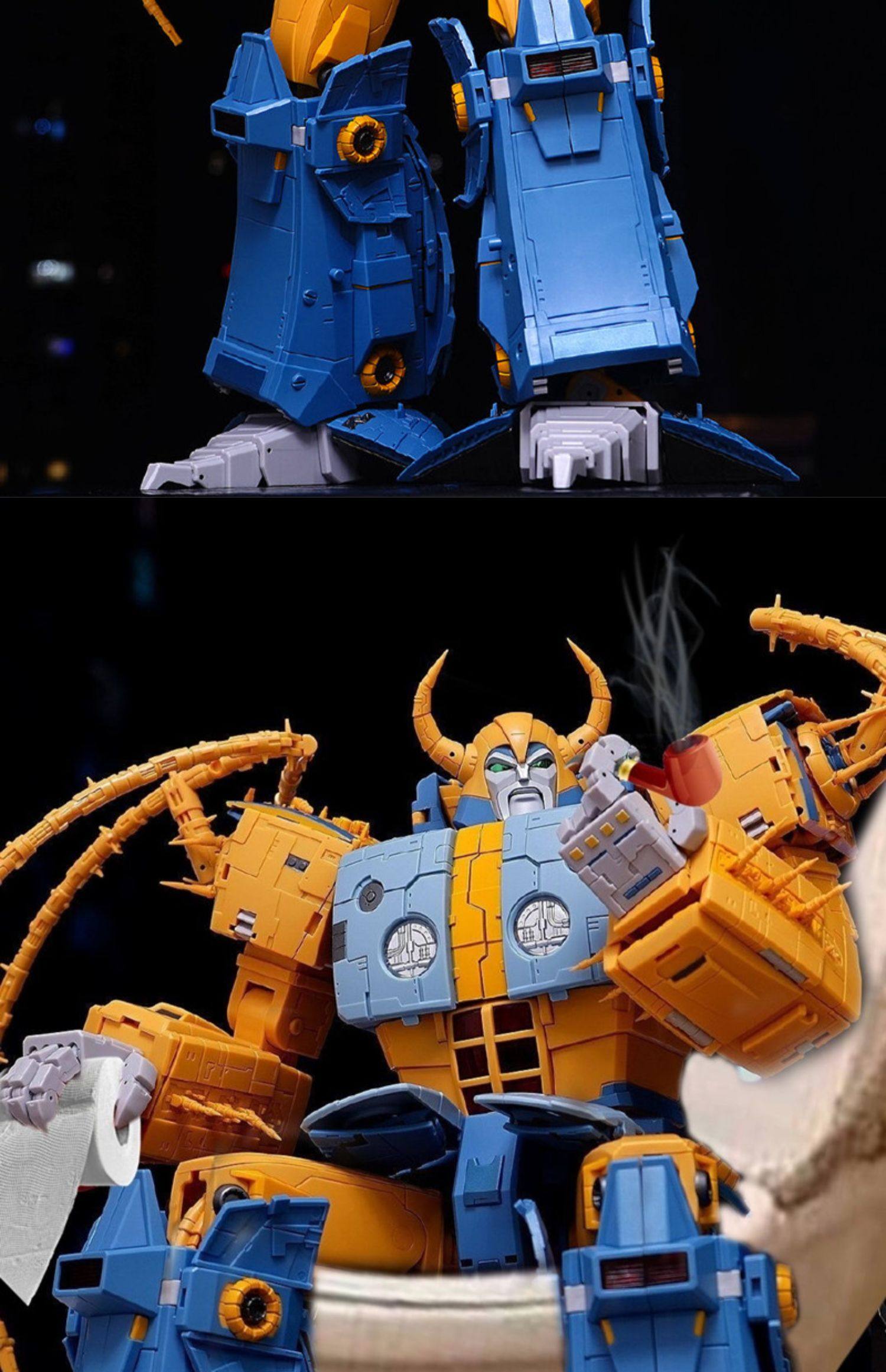 01-STUDIO CELL Transforms G1 Unicron Anime Color Action Figure
