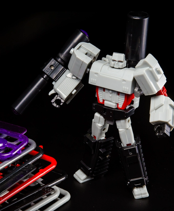 Máy biến hình Kubao King King Lắp ráp và lắp ráp Megatron M Skygun Megashock Wave Rope Robot Model - Gundam / Mech Model / Robot / Transformers