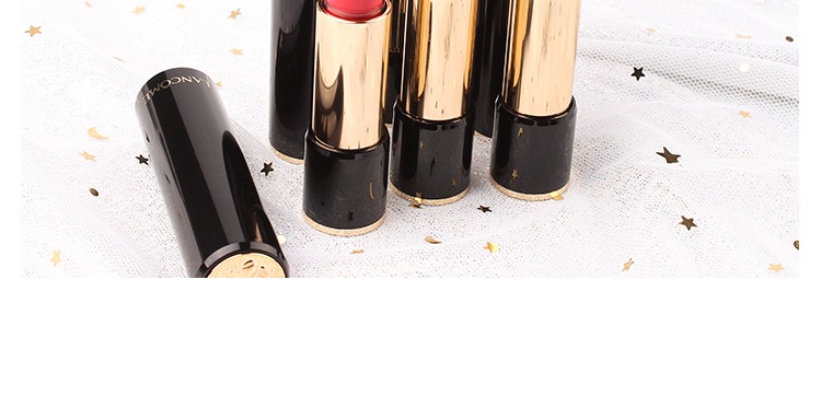 兰蔻口红正品专柜2018秋菁纯180赤茶橘120 1