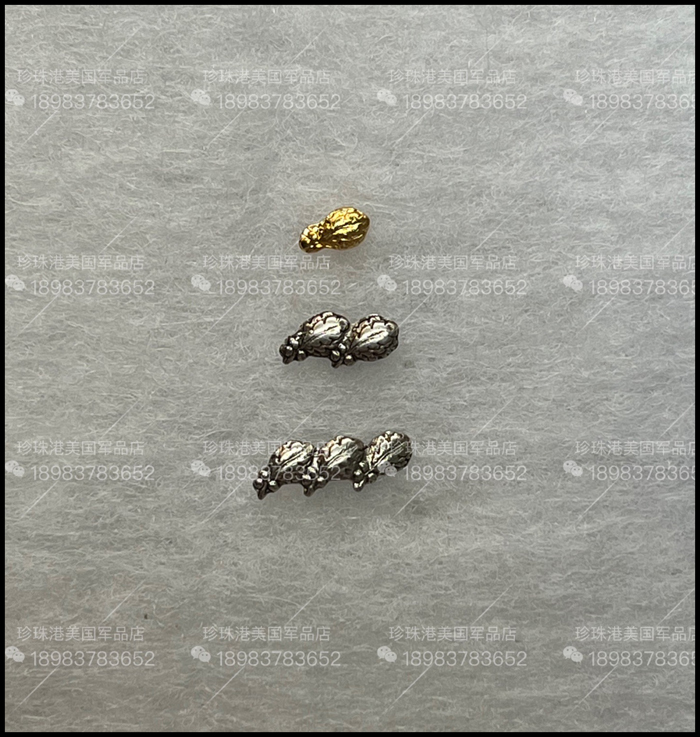 American Medal of Honor Accessories——Silver Oak Leaf Golden Oak Leaf American Made Original