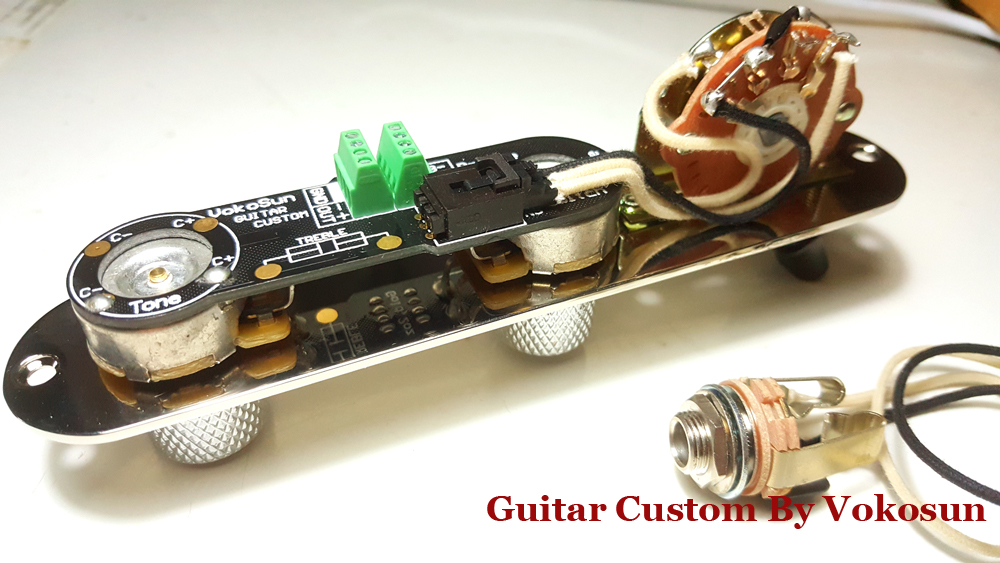 Fanta TL line CTS potentiometer guitar line lift circuit solder-free 60mm63mm
