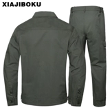 Мужской хлопковый летний тонкий износостойкий комбинезон