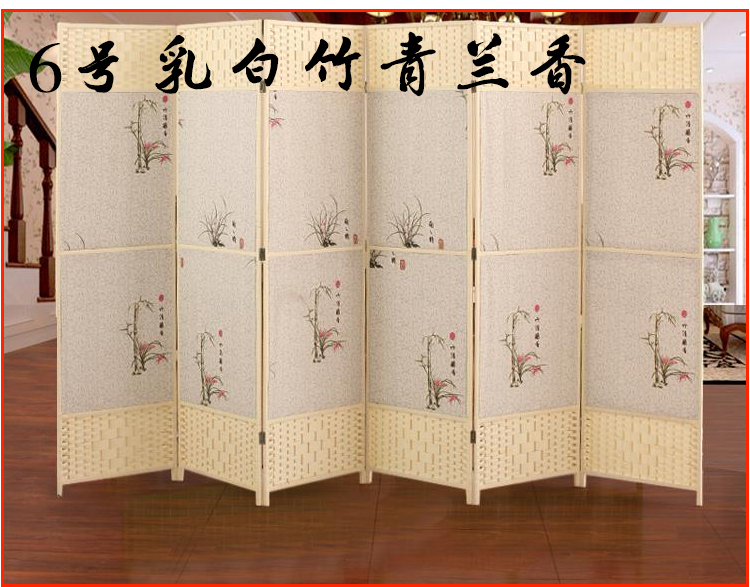 Mây vải nhà hàng khách sạn màn hình phân vùng hiên cửa đơn giản di động màn hình đẹp thẩm mỹ viện phân vùng màn hình - Màn hình / Cửa sổ vách ngăn giả gỗ