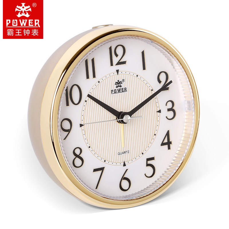 Overlord clock alarm clock Students with silent bedside creative simple luminous children's cute clock music small alarm clock