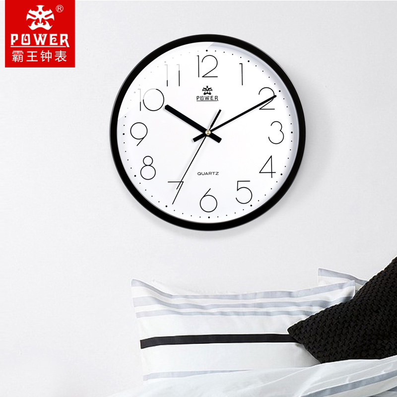 Overlord Clock Wall Clock Living Room Home Fashion Modern Minimalist Nordic Wall Watch Mute Electronic Quartz Clock Hanging Wall