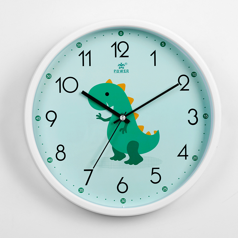 Overlord Clock Wall Clock Living Room Personality Children's Room Creative Fashion Cute Bedroom Cartoon Simple Silent Quartz Clock