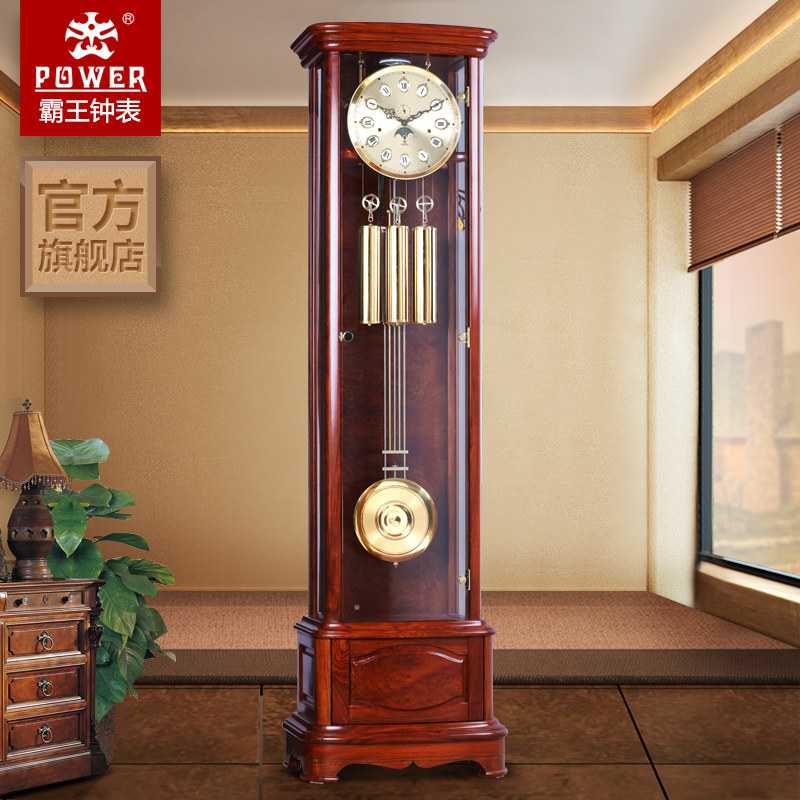 Barking Watch Solid Wood Machinery Landing Bell German Hermler Core Luxury red wood standing bell Eurostyle Living room seat clock