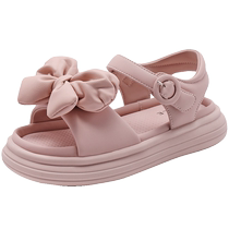 Belle Princess Shoes Childrens Sandals 2024 New Summer Girls Shoes Big Childrens Casual Sandals E7203B64