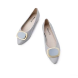 Belishi Single Syster Shoes Женская Spring Mall New Metal Flating Leisure обувь U9Q1DAQ0