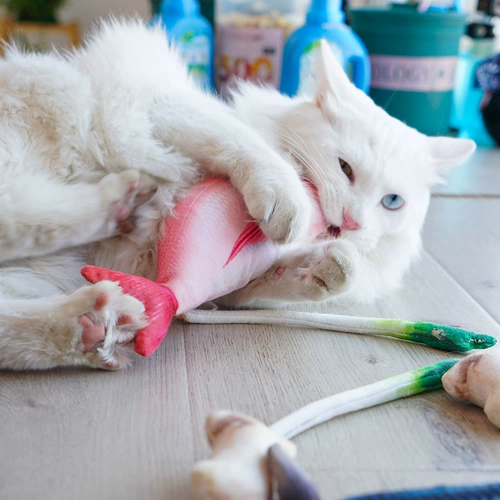 Реалистичная игрушка, мятная подушка, кот