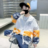 Летняя одежда, одежда для защиты от солнца, куртка, детский тонкий летний солнцезащитный крем, новая коллекция, подходит для подростков