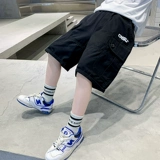 Детский комплект, летняя одежда, штаны, тонкие летние шорты, подходит для подростков