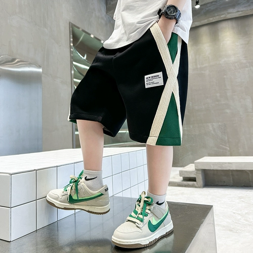 Детская летняя одежда, штаны, тонкие шорты, подходит для подростков