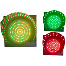 светофор 全国包邮200型led满屏交通信号红绿灯一灯双色单灯双色合一圆屏灯