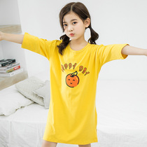 2021 new childrens summer dress girl dress Princess dress baby girl spring dress Super foreign skirt tide