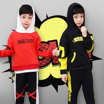 Children's clothing boy suit spring and autumn 2021 new cuhk children's clothing sports two-piece handsome foreign Korean tide