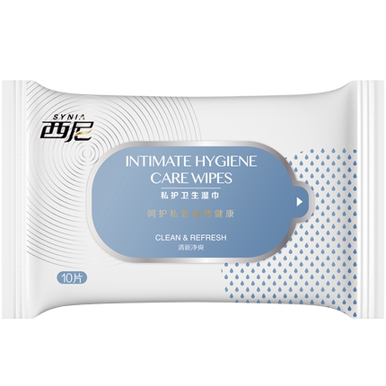 西尼湿巾私处男士专用卫生护理湿纸巾杀菌消毒免洗便携小包湿厕纸