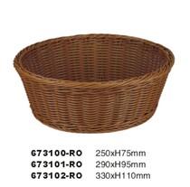 Round fruit basket bread basket snack snack snack snack basket supermarket furnishings basket 3100