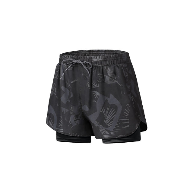Men's Swimming Trunks, Anti-Embarrassment Swim Shorts, Large Size, Double-Layer, Quick-Dry, Loose Beach Shorts