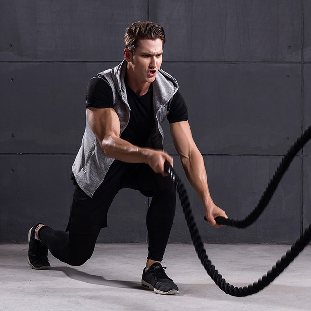 Fitness clothing suit men's running sports tights basketball training clothes compression clothing tights gym