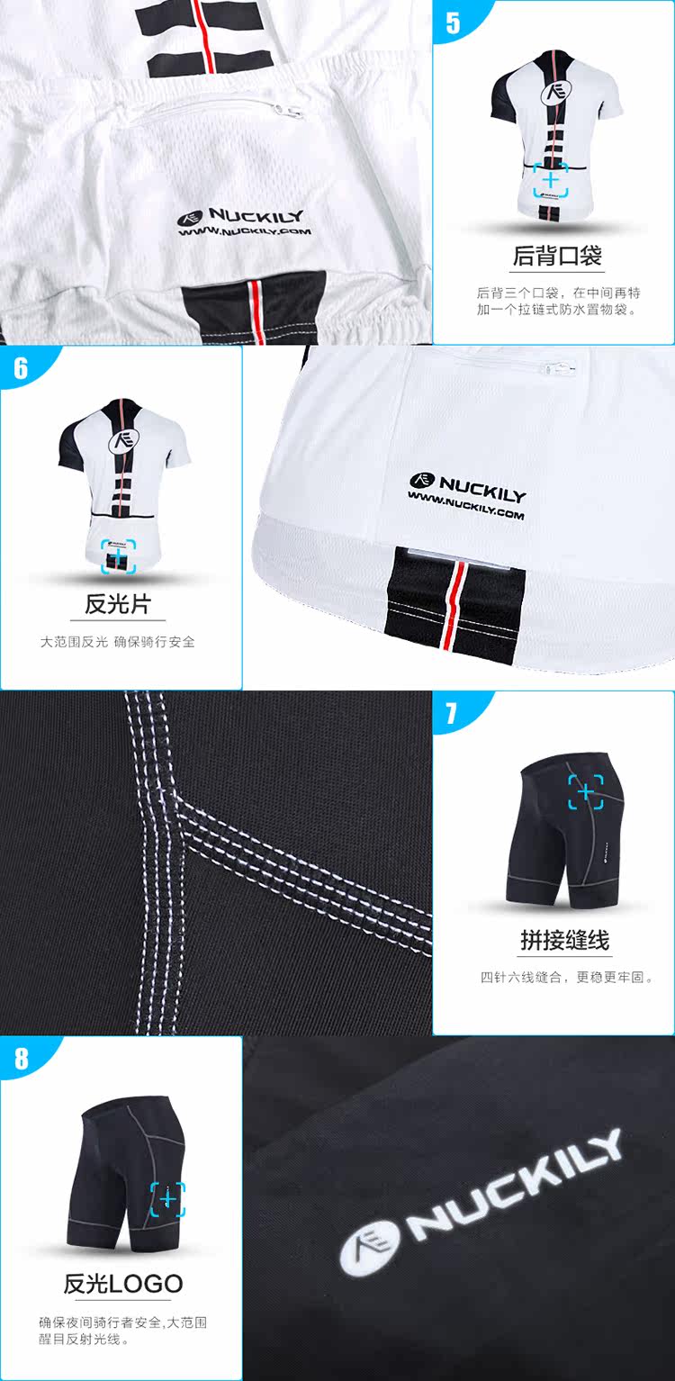 Tenue de cyclisme homme NUCKILY - Ref 2229337 Image 10