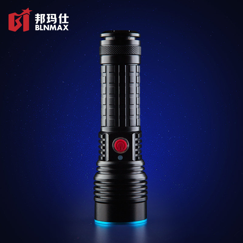 Bangmas strong light flashlight long-range 300 meters white light super bright rechargeable mini outdoor household waterproof