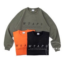 Spot WTAPS SCREEN SYSTEM SWEATSHIRT classic slogan round neck sweater 19AW