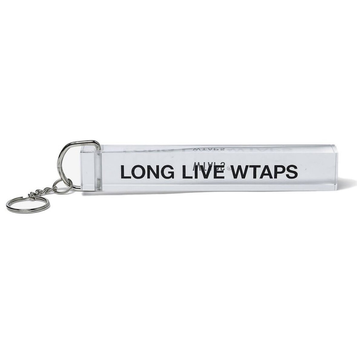 товар из китая 折扣现货wtaps 315/key holder.acrylic long live水晶钥匙扣挂件