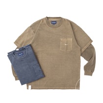 Spot DESCENDANT TIM LAYERD TEE fake two piece long sleeve T-shirt 19AW