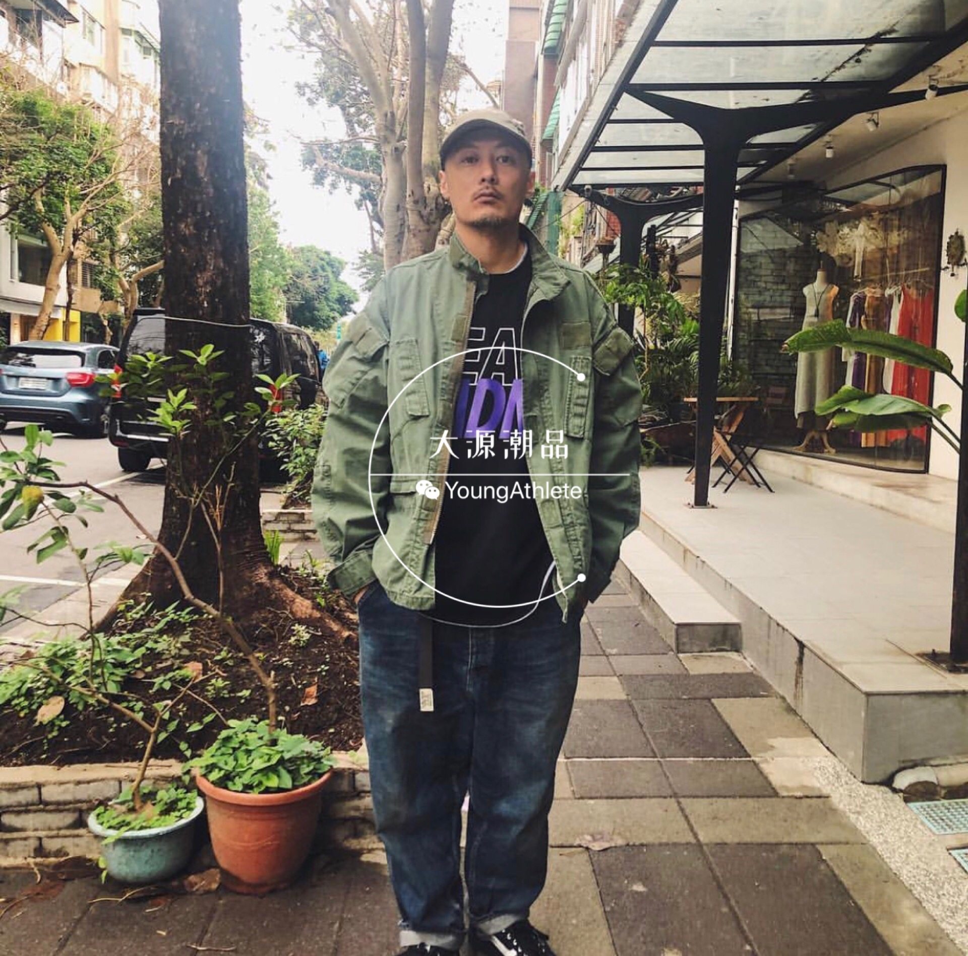 Spot MADNESS x WIND AND SEA LONG SLEEVE TEE long sleeve T-shirt Yu Wenle