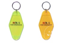Spot second WTAPS 817 KEY HOLDER ACRYLIC diamond LOGO color keychain 19SS
