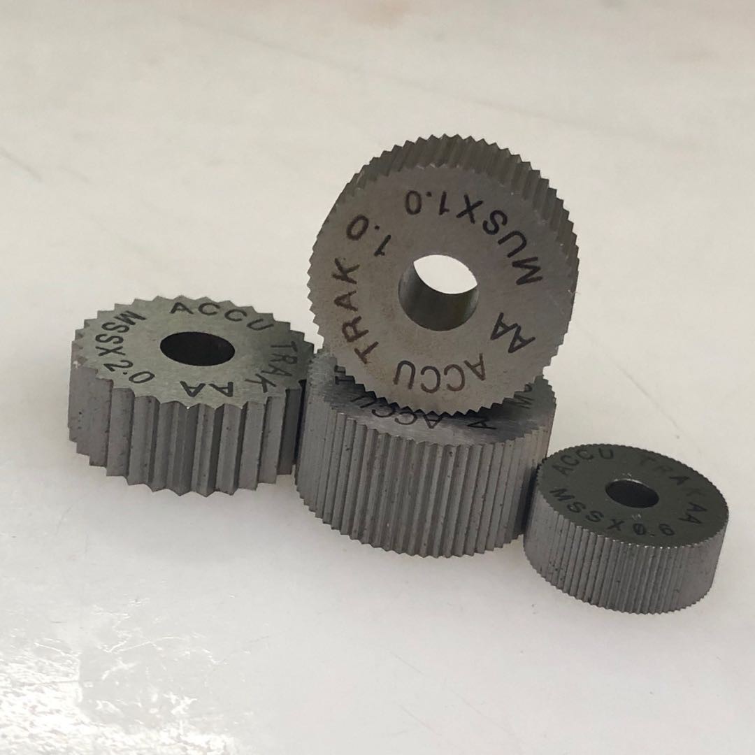 American ACCU straight knurled wheel thickening and widening embossing knife 20*12*6 20*15*6 P0.3 0.8-2.5