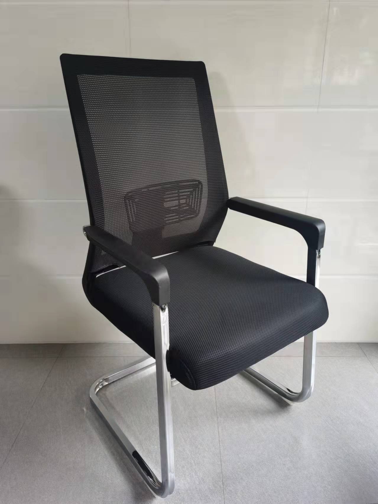 Computer ChairOffice ChairNational Grid ChairNano Mesh ChairWaist Support ChairSteel Foot ChairTianheng Fixed Armrest