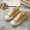 Universal 2019 hè mới xu hướng giày vải dày nữ sinh viên giày trắng bánh xốp Giày thông thường Hàn Quốc - Plimsolls