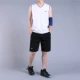 Mùa hè cotton không tay thể thao phù hợp với quần short nam vest ngắn hai bộ kích thước lớn thoáng khí thấm mồ hôi quần áo bóng rổ mỏng - Lót