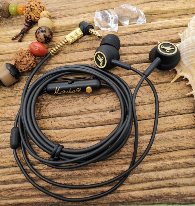 Marshall Mode Eq Wired In-Ear Headphones Genuine British Marshall Rock Bass