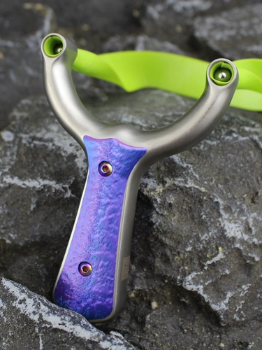 Тяжелая рогатка из нержавеющей стали с плоскими резинками, второе поколение, новая коллекция